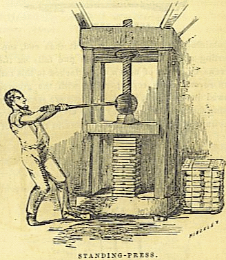 standing press