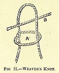weaver's knot