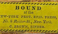 brown bookbinder