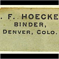 hoeckel bookbinder